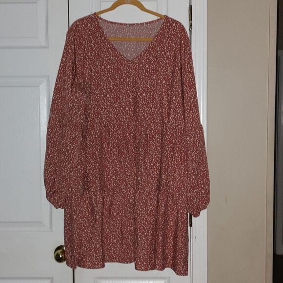 Floral print bohemian tunic  Sz 2XL - Picture 1 of 7